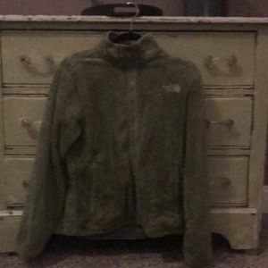 North Face zip down jacket